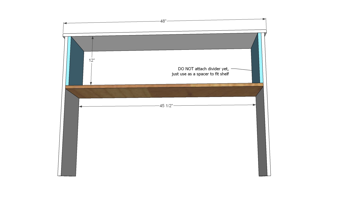 Brookstone Desk Hutch Ana White